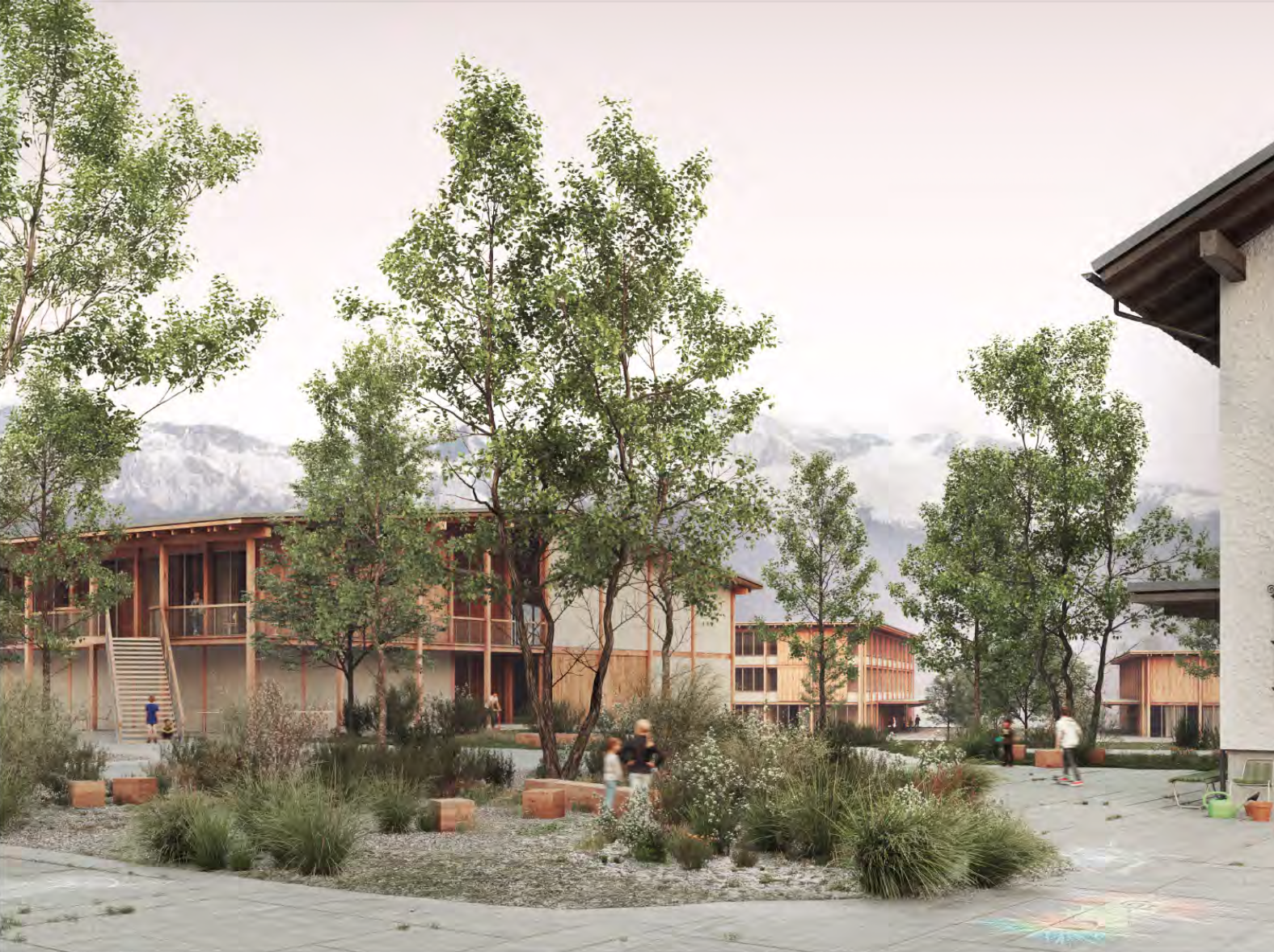 Schul- und Sportanlage, Bubikon